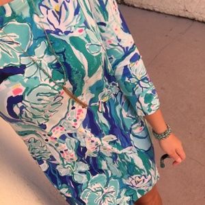 Aquatic garden sophie dress